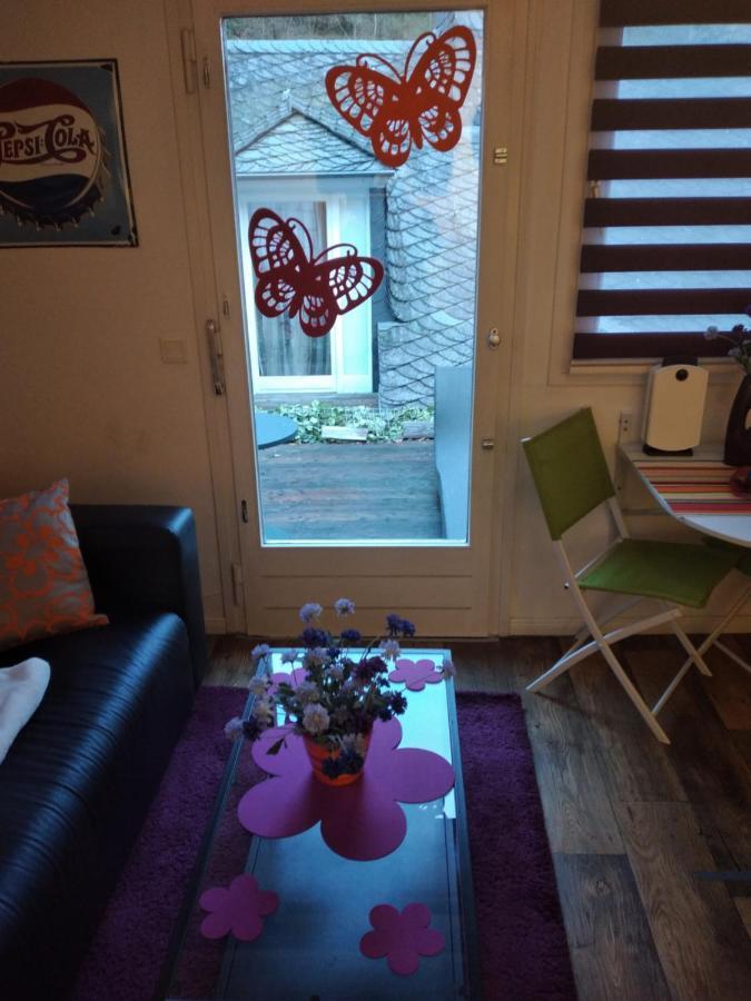 Ferienwohnung "Kunterbunt" Mit Burgblick Und Dachterrasse Monschau Exterior photo